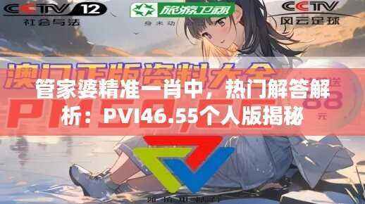 管家婆精准一肖中,热门解答解析:PVI46.55个人版揭秘