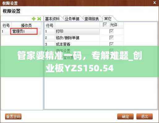 管家婆精准一码，专解难题_创业板YZS150.54