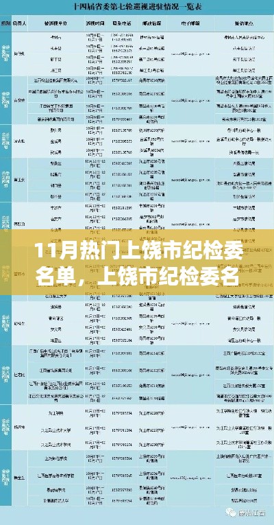 上饶市纪检委名单查询指南,从入门到精通的步骤教程(11月版)