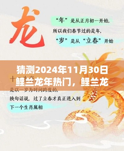 鲤兰龙年学习变革,拥抱未来,启航梦想之舟的热门展望(2024年11月30日)