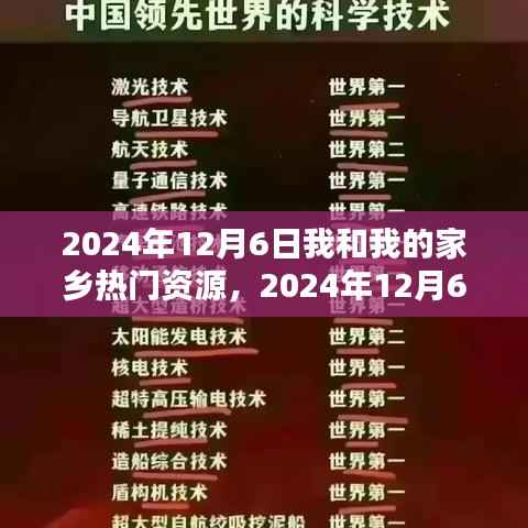 2024年12月6日我和我的家乡热门资源,2024年12月6日我和我的家乡热门资源探索与利用,一步步指南