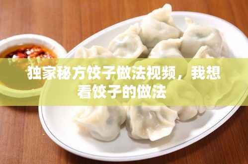 独家秘方饺子做法视频,我想看饺子的做法