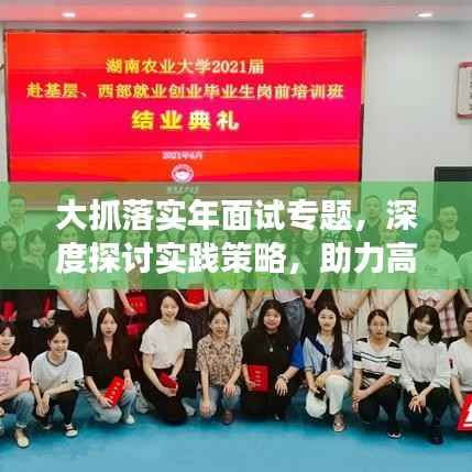 大抓落实年面试专题,深度探讨实践策略,助力高效执行
