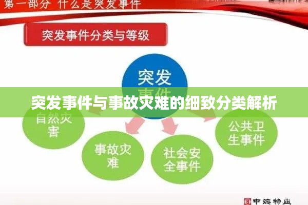 突发事件与事故灾难的细致分类解析