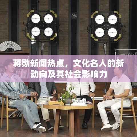 蒋勋新闻热点,文化名人的新动向及其社会影响力