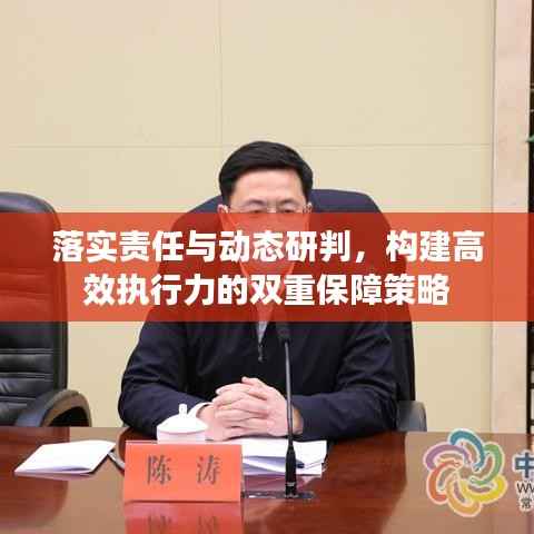 落实责任与动态研判,构建高效执行力的双重保障策略