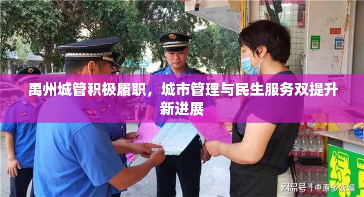 禹州城管积极履职,城市管理与民生服务双提升新进展