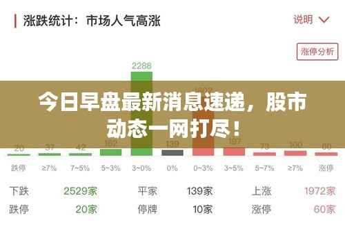 今日早盘最新消息速递,股市动态一网打尽!