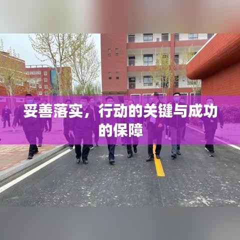 妥善落实,行动的关键与成功的保障