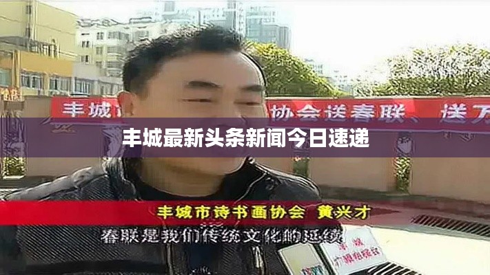 丰城最新头条新闻今日速递